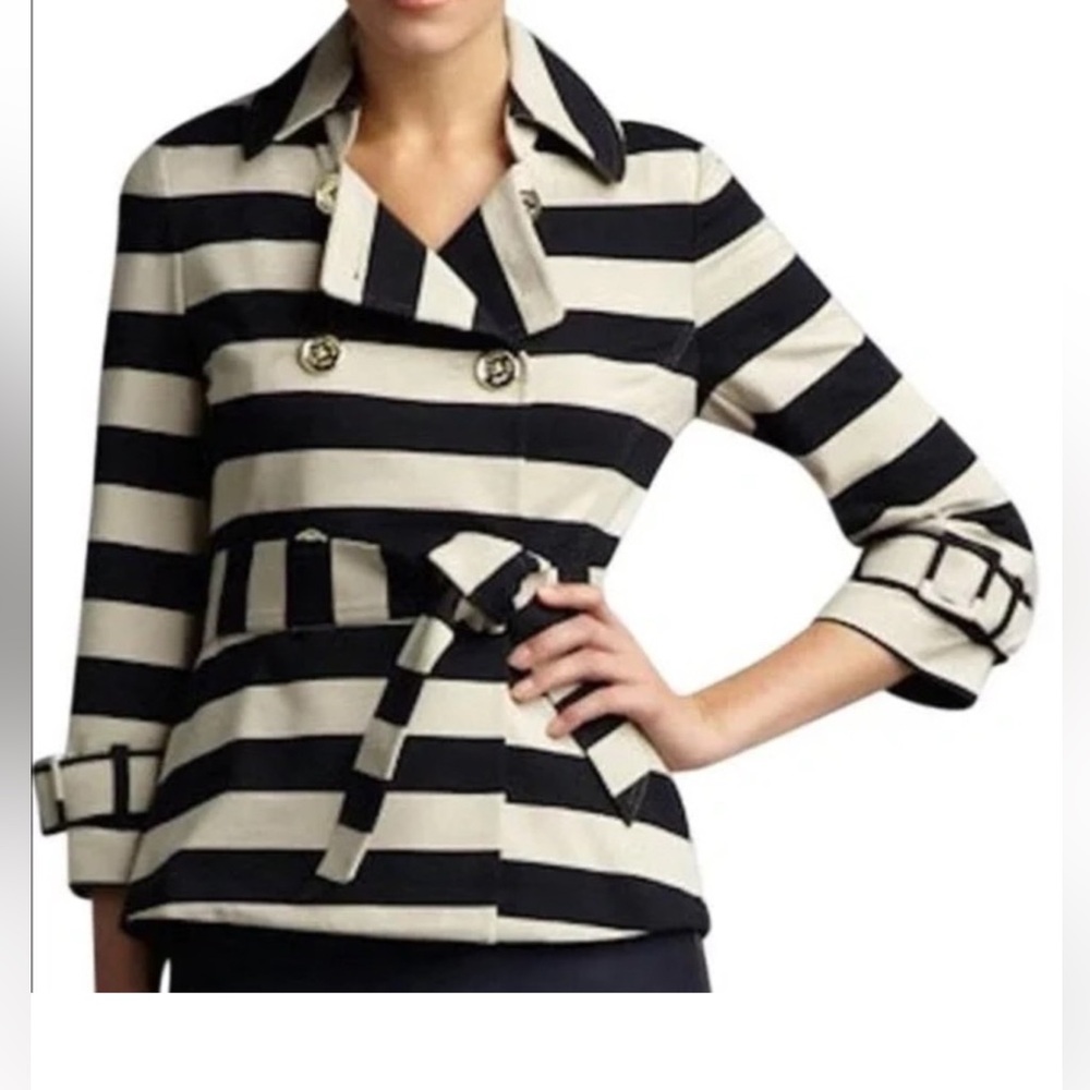 Kate Spade Knit Nautical Jacket